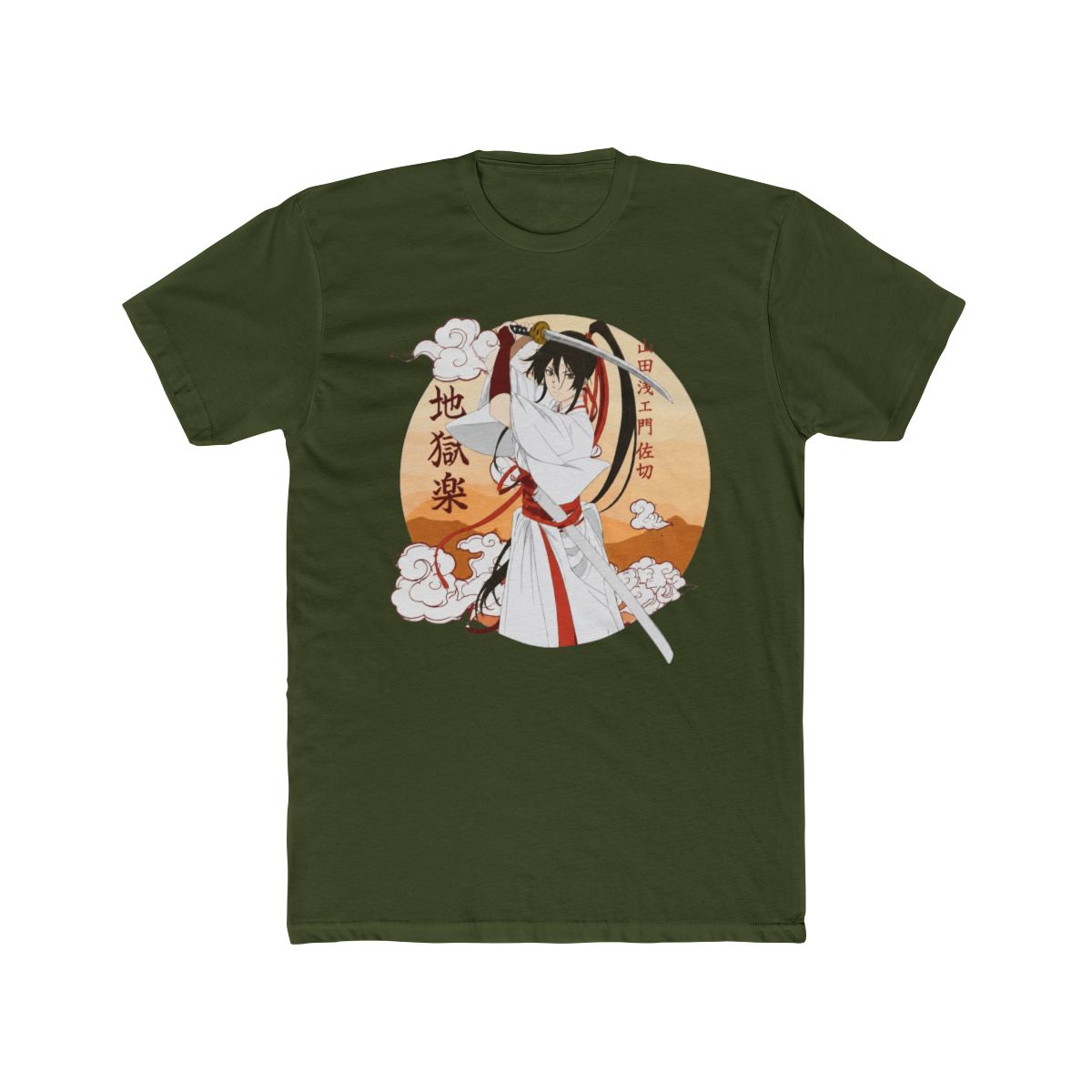 Hell's Paradise Yamada Asaemon Sagiri T Shirt | Hell's Paradise: Jigokuraku - alternate angle 4, merchandise