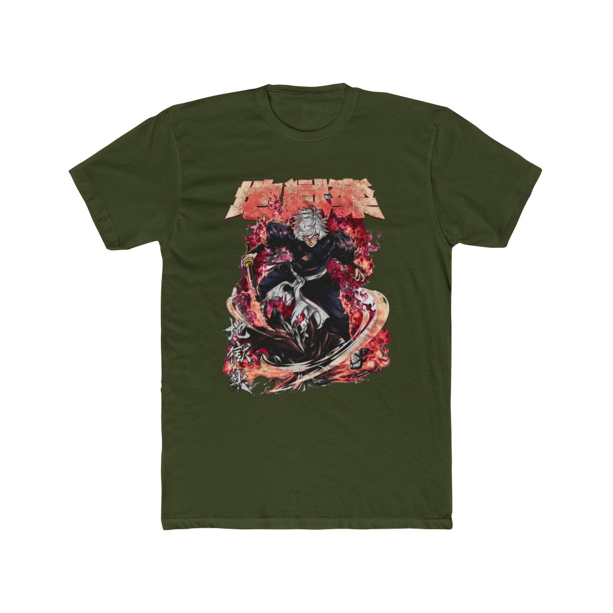 Gabimaru Shirt, Hell's Paradise Shirt, Anime Shirt, Graphic T Shirt - Artsholic - Fan Art Merch | Hell's Paradise: Jigokuraku - alternate angle 4, merchandise