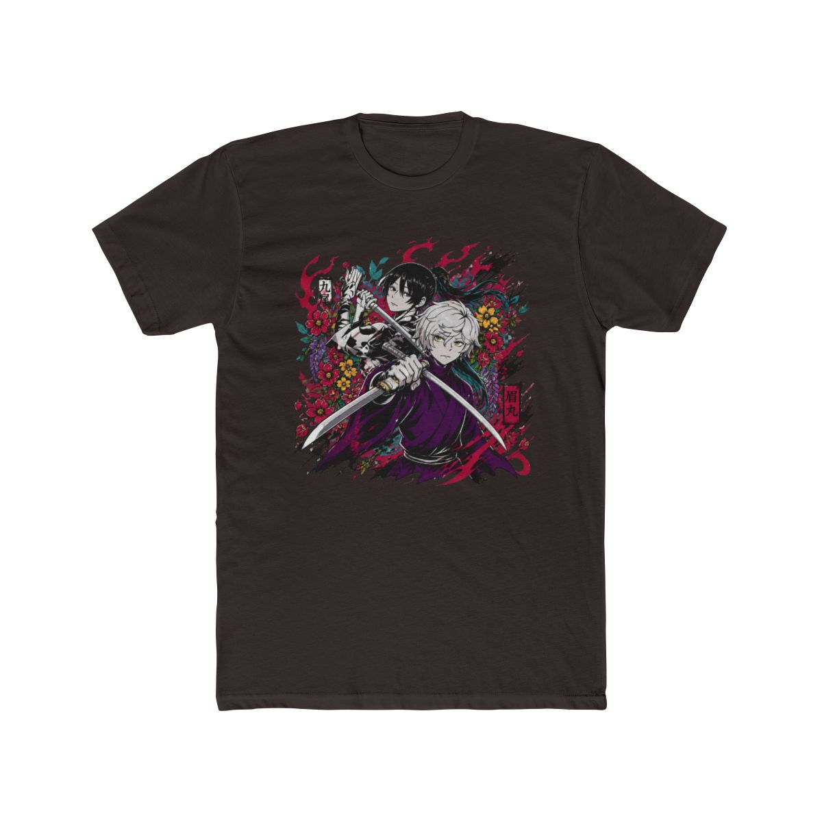 Gabimaru T Shirt, Hell's Paradise Jigokuraku Manga Anime Shirt,Charcoal color,size XL | Hell's Paradise: Jigokuraku - alternate angle 2, merchandise