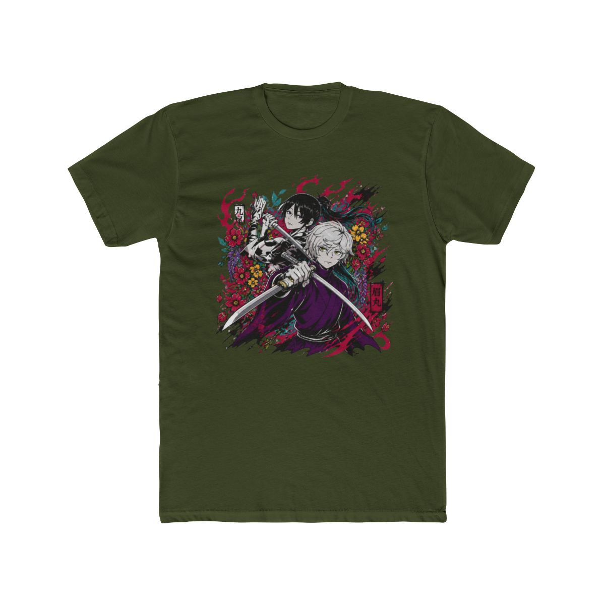 Gabimaru T Shirt, Hell's Paradise Jigokuraku Manga Anime Shirt,Charcoal color,size XL | Hell's Paradise: Jigokuraku - alternate angle 4, merchandise