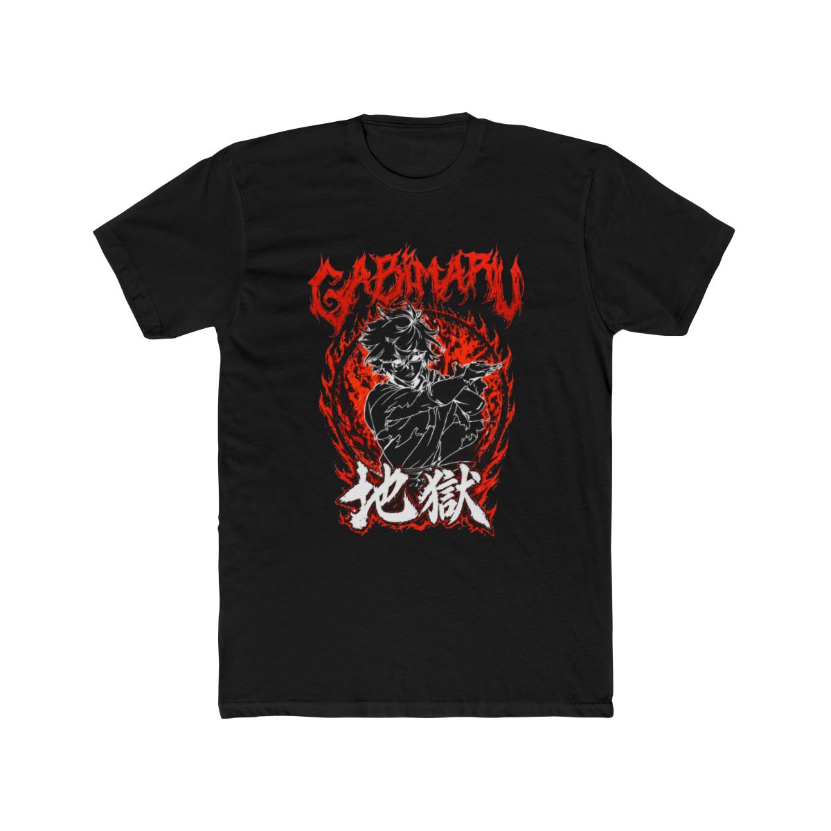 Hell's Paradise Gabimaru Ninjutsu Flames T Shirt | Hell's Paradise: Jigokuraku - Official T-Shirts merchandise